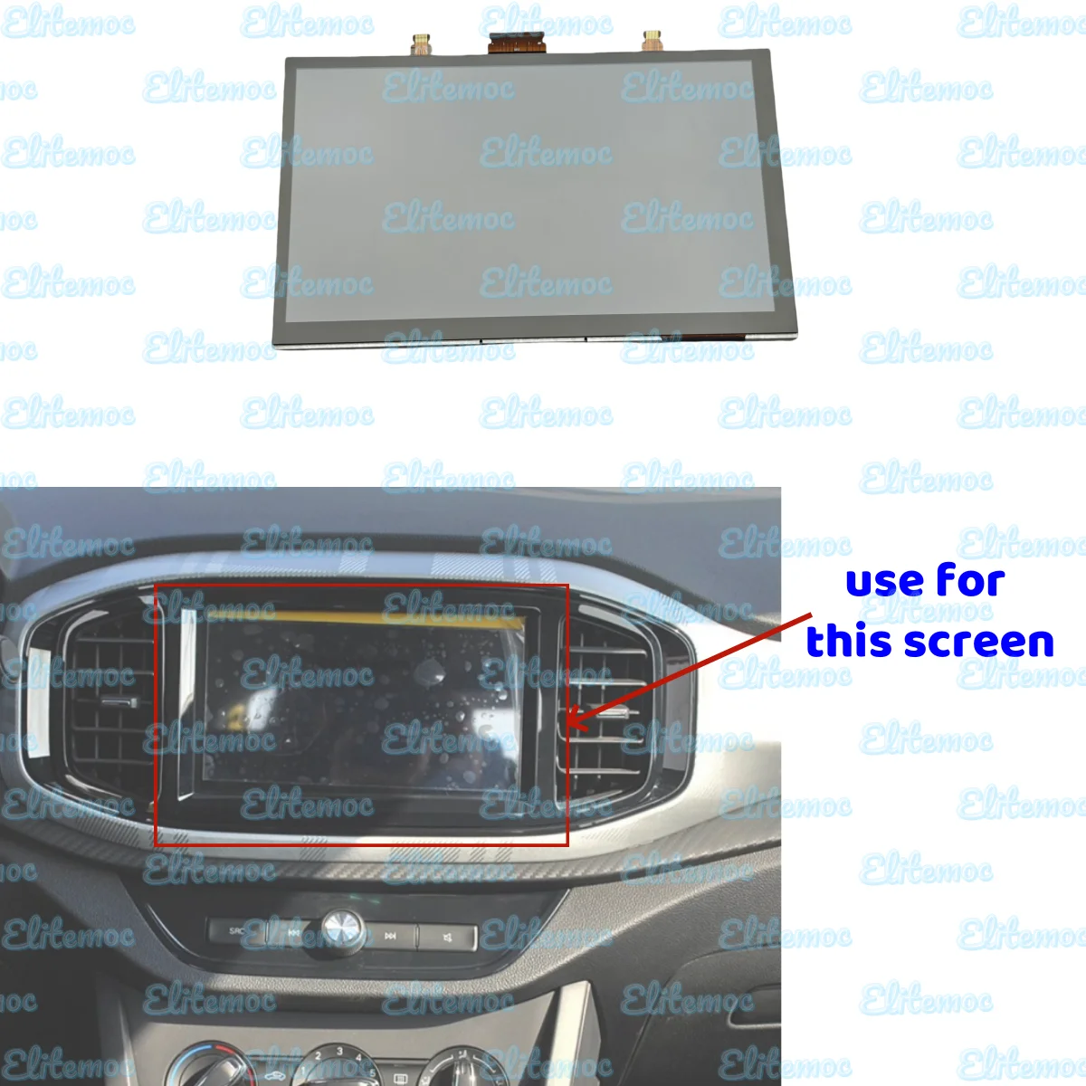 

OEM 8" Touch Screen Display for 2011-2023 MG MG3 | Infotainment System HD LCD Radio Plug & Play