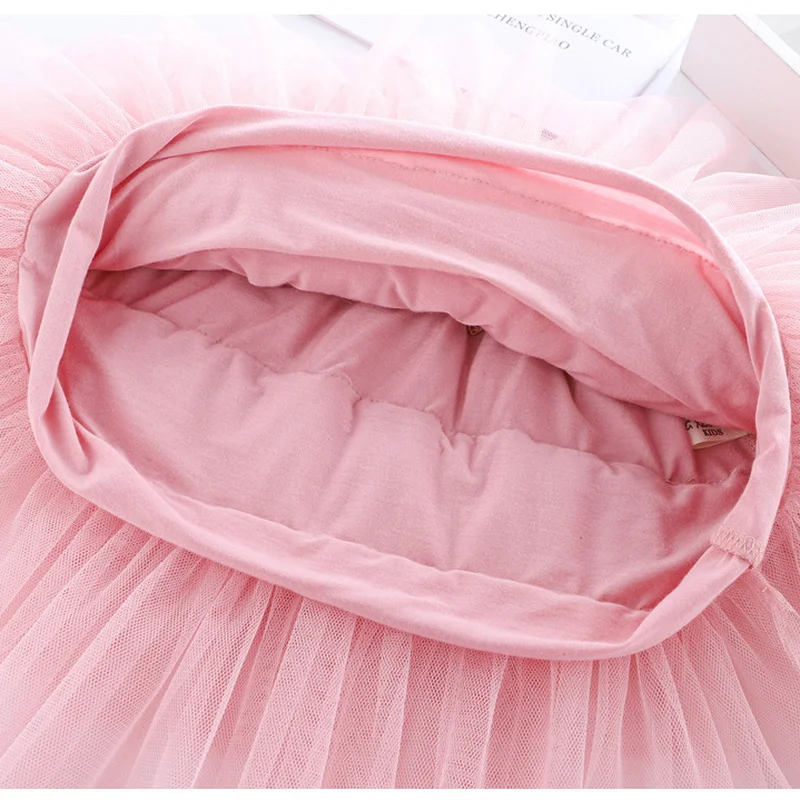 Fashion Six-layer Gauze Girls Skirts 2024 Summer New Children Dance Princess Tutu Parent-Child Mesh Skirt Female Girl Cake Skirt