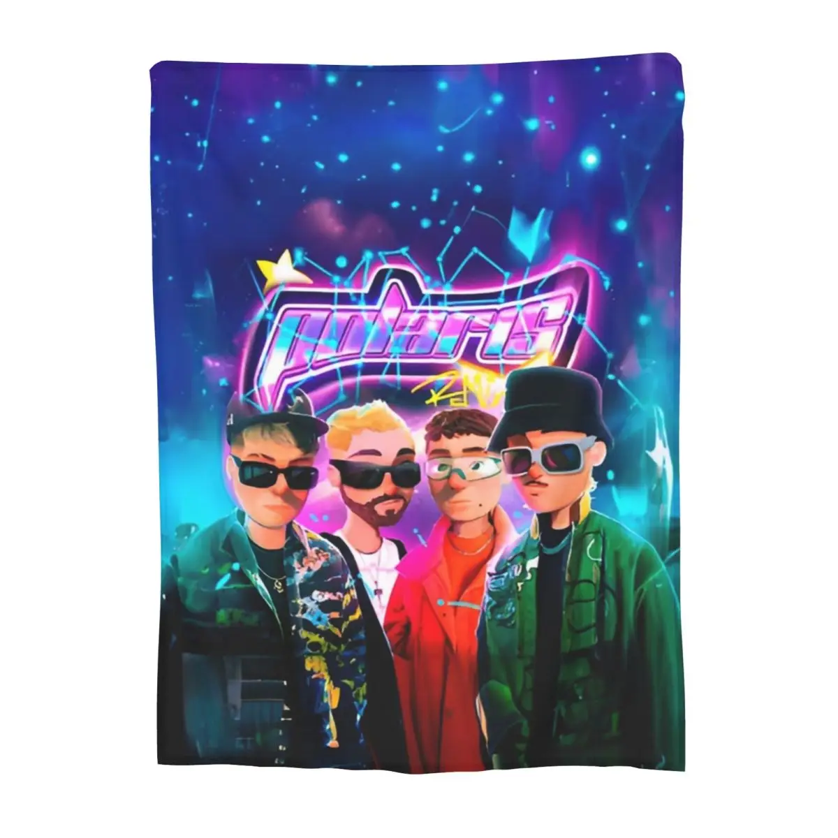 Singer Quevedo Plush Blankets Reggaeton Latin Pop Latin Trap Awesome Throw Blanket for Bed Sofa Couch Plush Thin Quilt