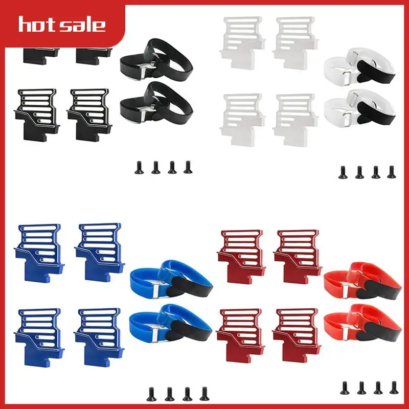 

For Traxxas 1/6 4WD XTR 8S Battery Holder Booster Fixing Base Nylon Sticker XTR Battery Booster Durable Black