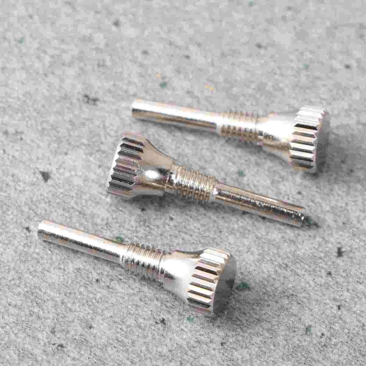 

3pcs Trumpet Repairing Parts Positioning Screws for Trumpet Lovers (Silver) Trumpet Positioning Screw