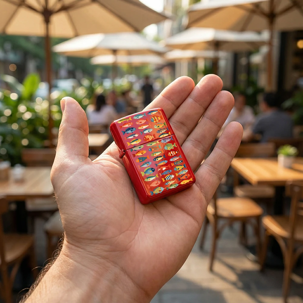 Vintage Flip Top Lighter light - đánh giá và giá Vintage Cartoon Collectible