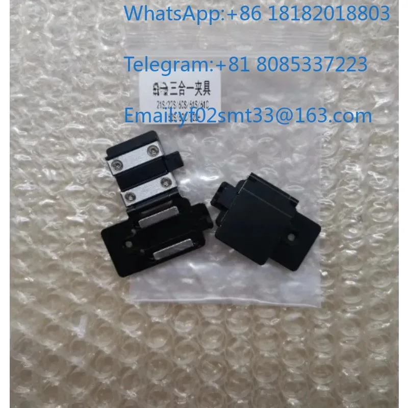 Fusion Splicer Three-in-One Fixture Ceramic V-groove Clamp For Fiber