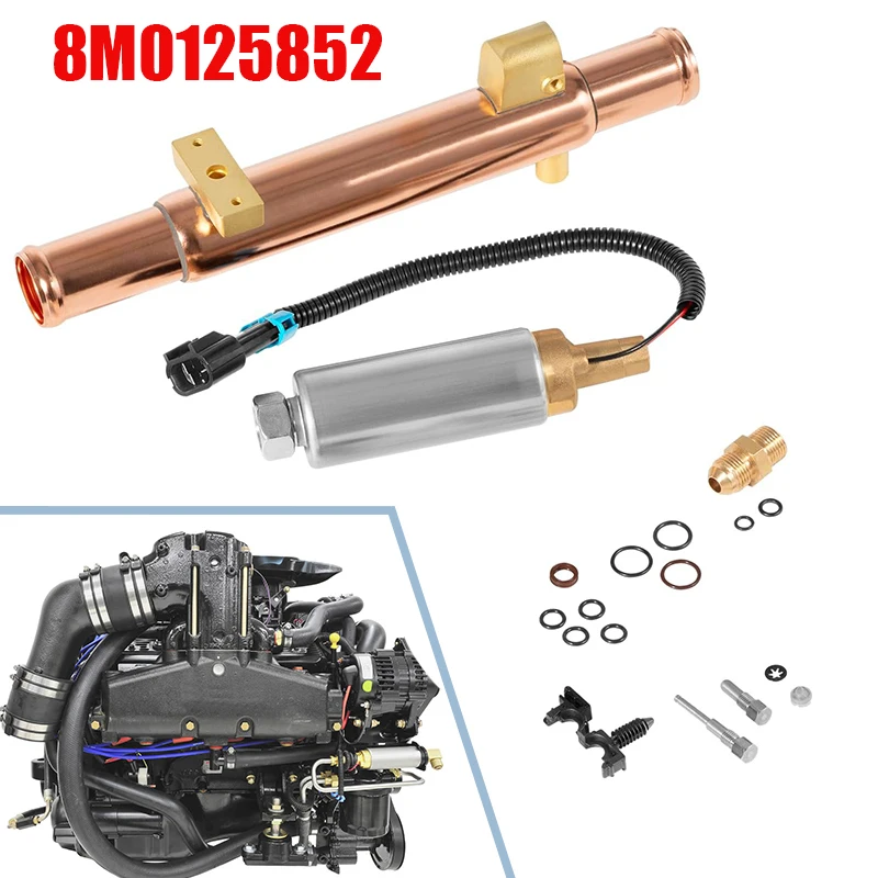 

8M0125852 Fuel Pump & Cooler Kit Compatible with V-6 & V-8 Mercruiser Efi Engines, Replacement 8M0125852, 861156A03
