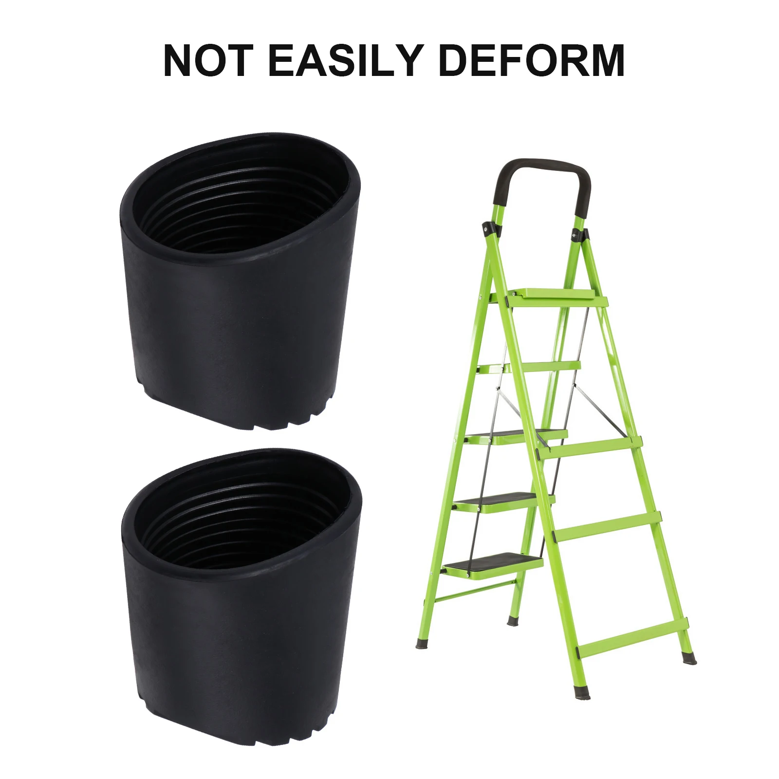 

4 pcs Non Slips Feet Mat Rubber Ladder Foot Cover Heavy Duty Floor Protector Step Ladder Leg Cap Home Supplies Accessory