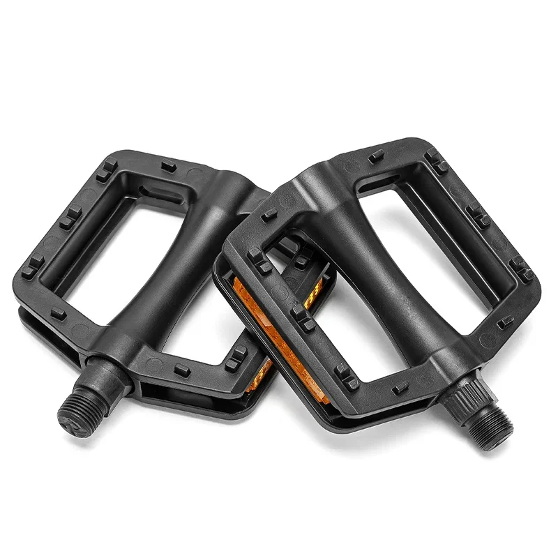 

Велосипедные педали Mtb, пластиковая подставка для ног, плоская ручка для горного велосипеда, подшипники педали, подножки, велосипедный держатель для ног