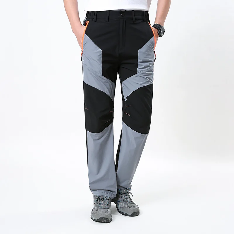 

Men Thin Breathable Multi Pocket Cargo Pants New Summer Outdoor Casual Tooling Pants Straight Leg Loose Work Trousers Size 4XL