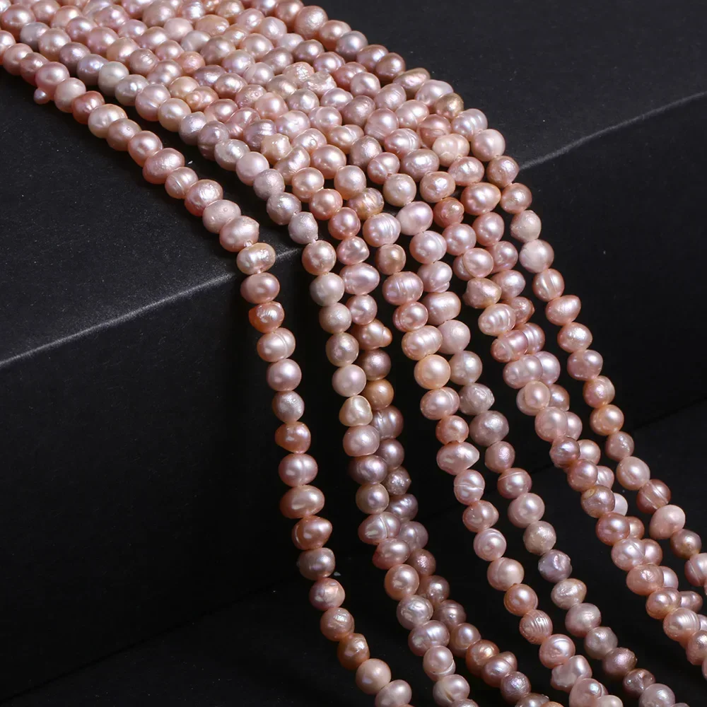 High Quality Natural Freshwater Pearl Beads Potato-shaped Punch Loose Beads for Make Jewelry DIY Bracelet Necklace Accessories image 3
