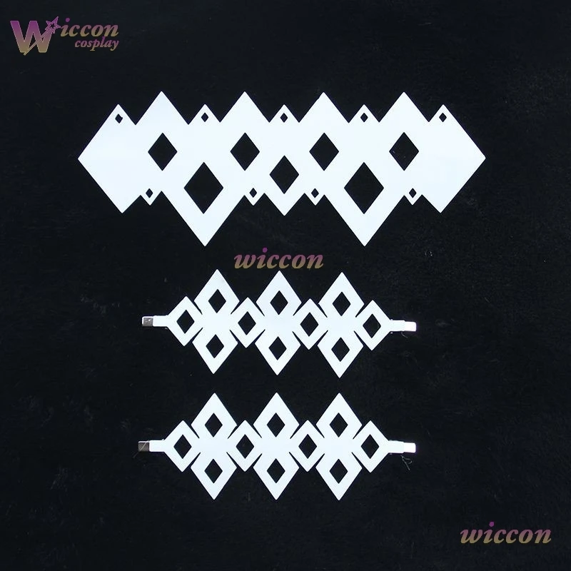 Ynot Genshin Impact Columbina Damselette تأثيري أغطية الرأس دعوى دبوس الشعر اكسسوارات مشبك شعر قناع عين غطاء الرأس تجهيزات حفلة الهالوين #3