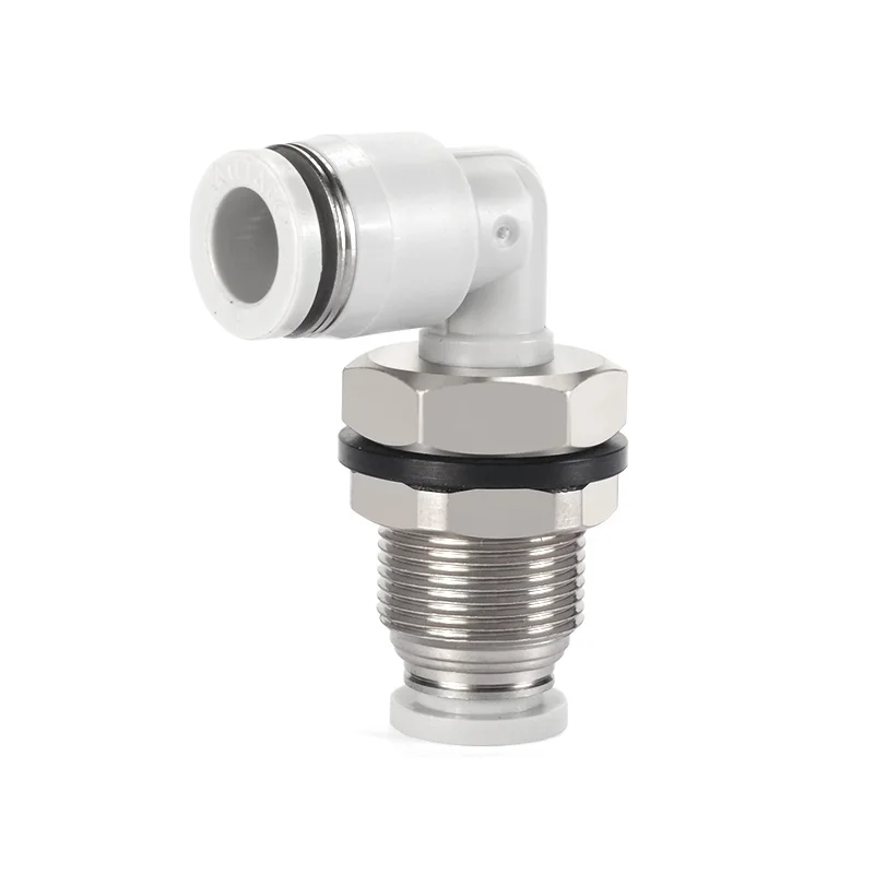 

Air Pipe Connector PLM Through Plate Clapboard Clamp Elbow PLM-12-10-08-06-04 PL6-M5