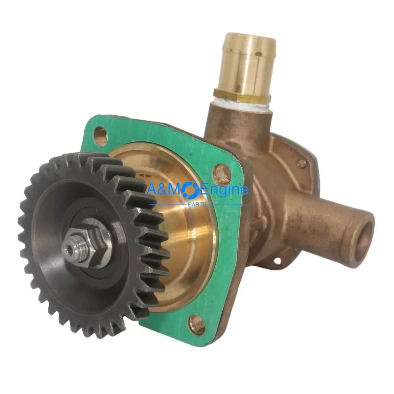 

129271-42502 Sea Water Pump Engine Cooling Pump for Yanmar 3JH4 3JH5 4JH4 4JH5 Series w/ Straight Port Model