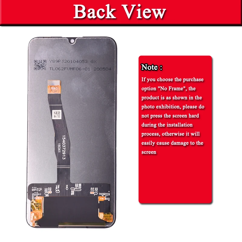 Screen for Huawei P Smart 2019 Display POT-LX1,POT-LX1AF,POT-LX2J,POT-LX3,POT-LX1A Touch Digitizer LCD Assembly Repair Part