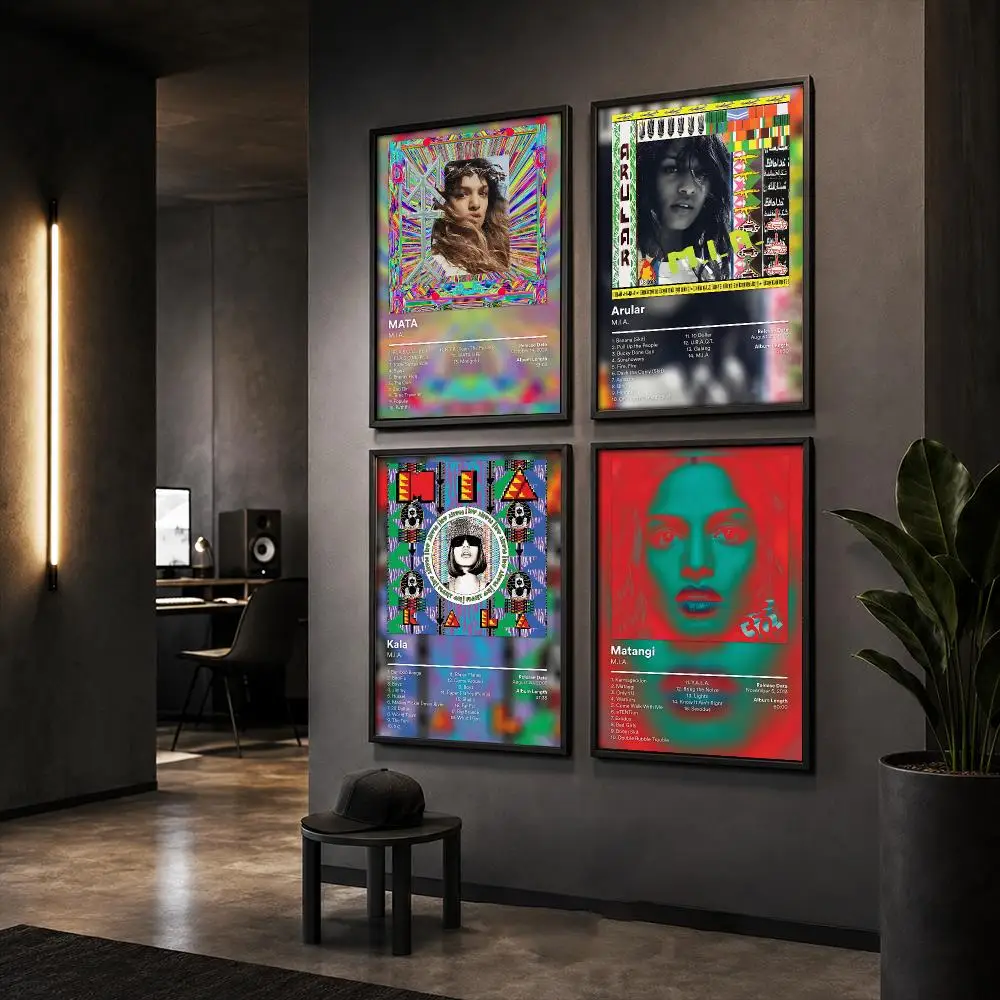 M-MIA Album Music Cool Poster HD Wall Art Wall Stickers Home Living Room Bedroom Bar Office Decor Prints