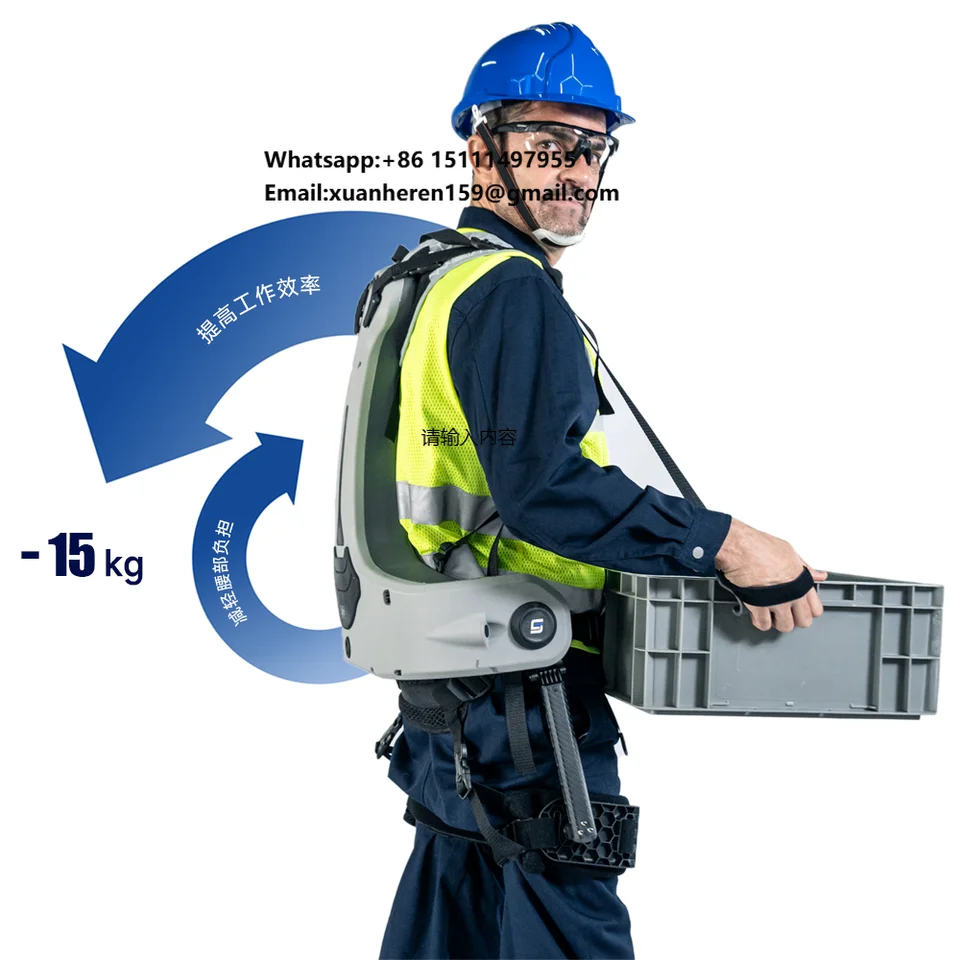 Waist Energy Storage Exoskeleton Robot Is Used for Heavy Object Handling, Effectively Reducing the Labor Burden of Workers
