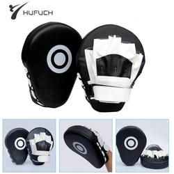 1/2pcs Curved Boxing Bag Boxing Equipment Focus Punching Bags For Taekwondo Muay Thai Karate Adults Kids PU Training Paws Pads