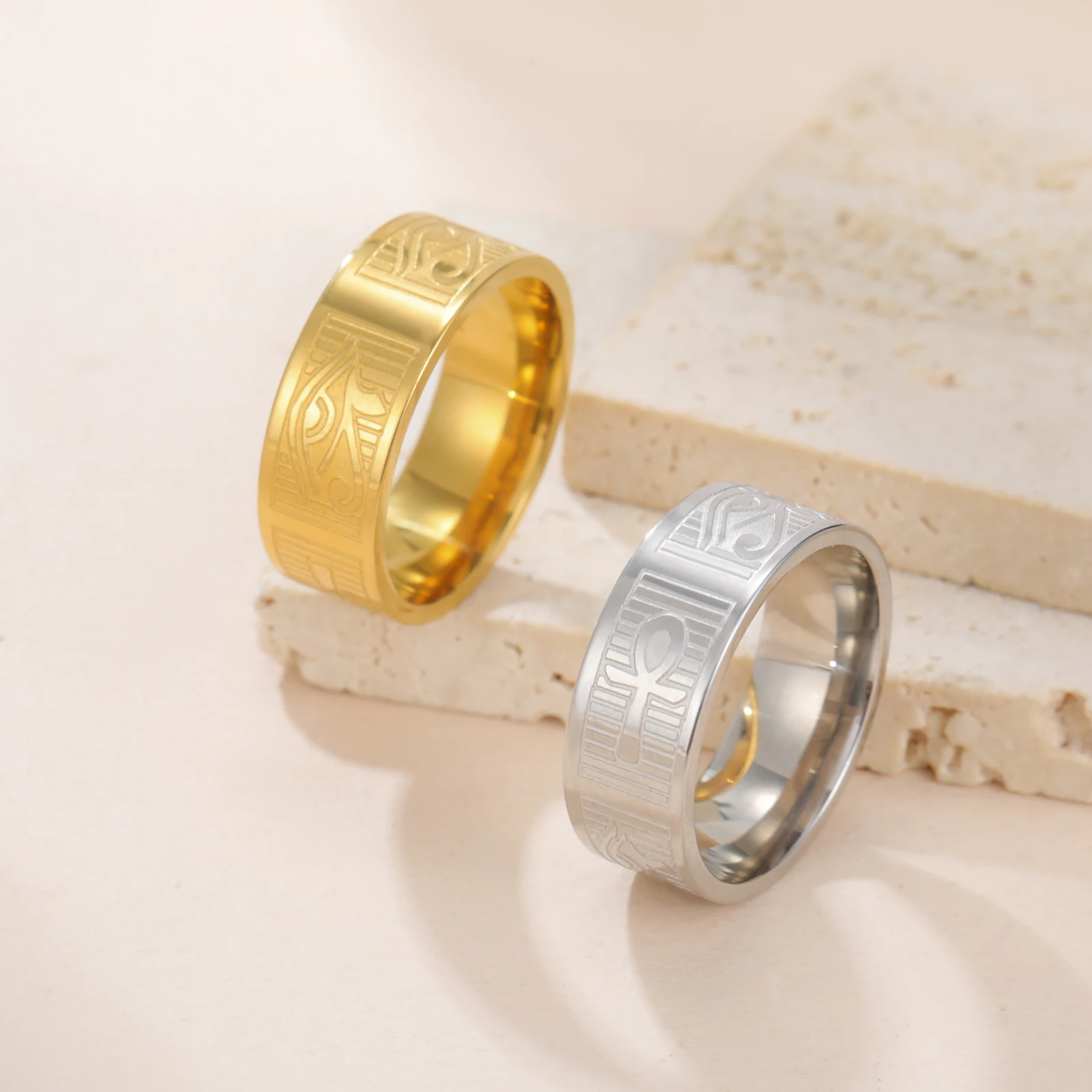 Pierścień ze Stali Nierdzewnej – Women Accessories Egypt recenzja i cena