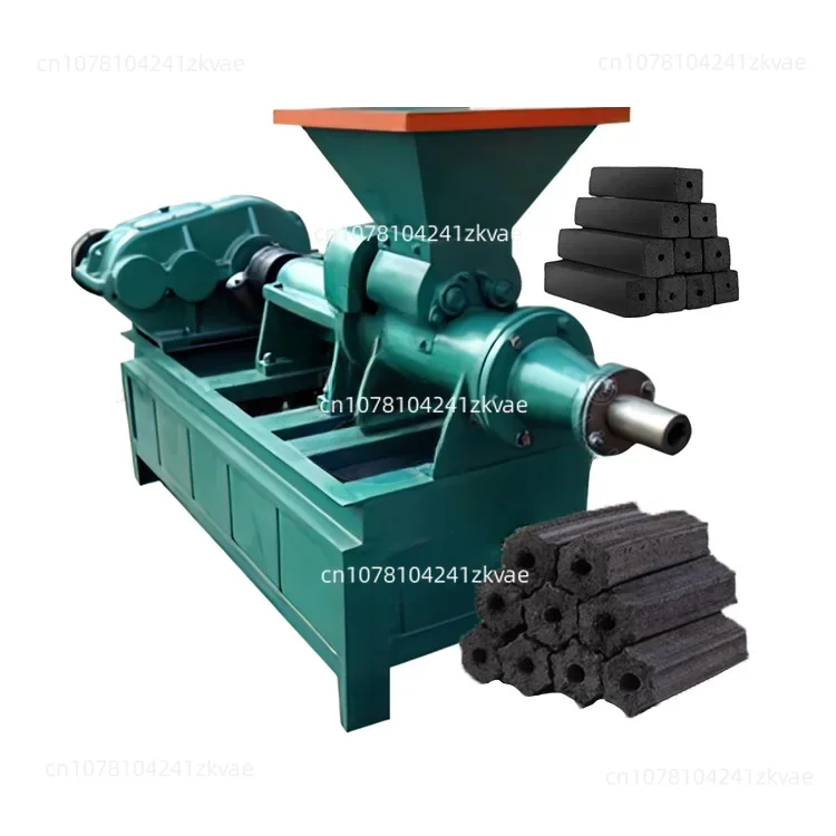 Hazelnut Shell Green Coal Cube Charcoal Briquette Forming Make Hexagonal Machine Manufacturer In China