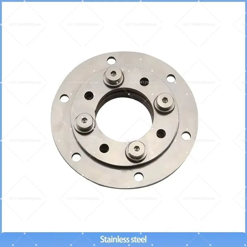 Adjustable Damping Rotating Bearing With 360 Degree Stop And Oversized Hole Hinge 304 Stainless Steel Circular Flange