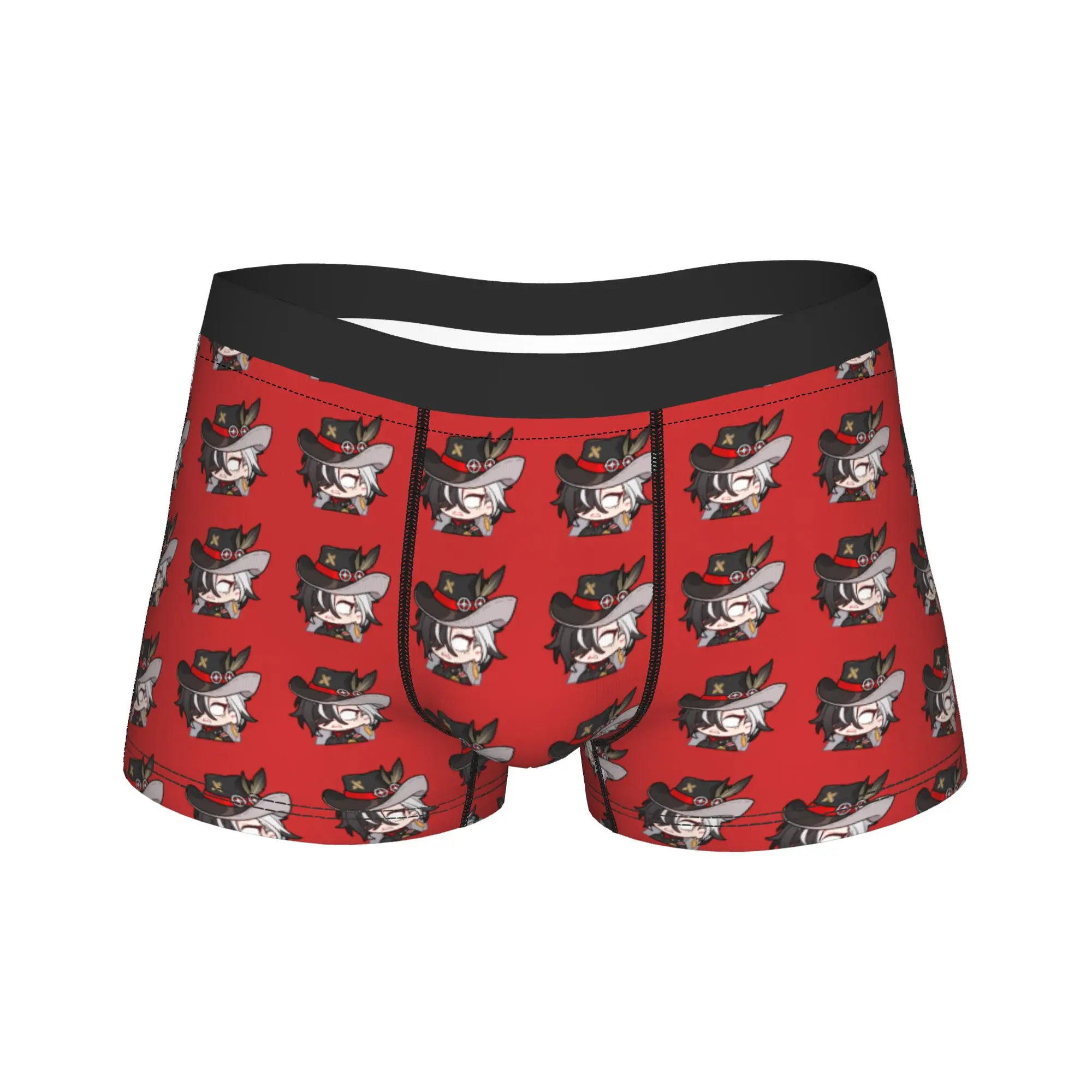 

Boothill Honkai Star Rail Boxer Brief Underwear Hot Sale Males Novelty Boxer Shorts Printed Plus Size Panties