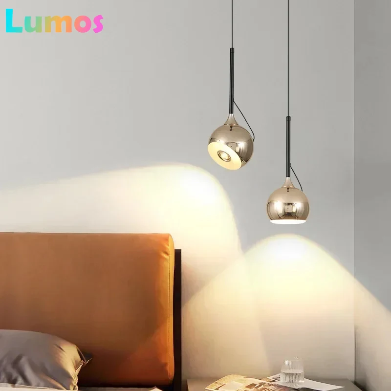 

A67 Nordic LED Pendant Light Bedroom Restaurant Bar Study Aisle Hanging Lamp For Ceiling Indoor Home Decoratioan Luster