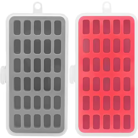 30 Grid Bobbin Storage Boxes Empty Plastic Thickened Sponge Clear Bobbin Storage Box For Household Craft Sewing Accessories Tool