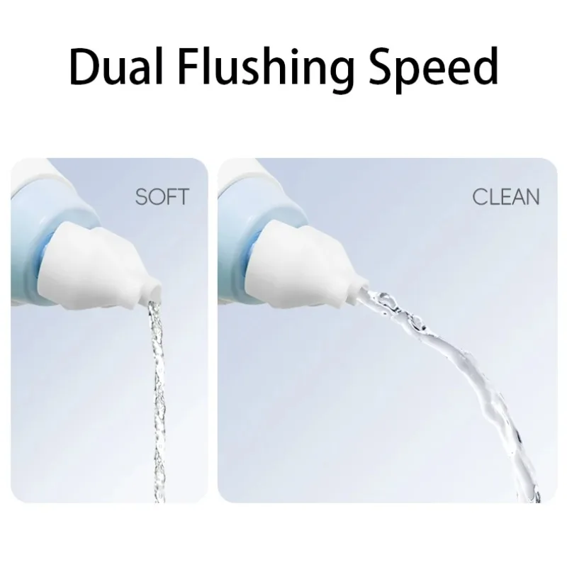 Double Rinse Speed Nasal Cleaner Rhinitis Therapy Apparatus Normal Saline Nasal Rinse Electric Nose Wash