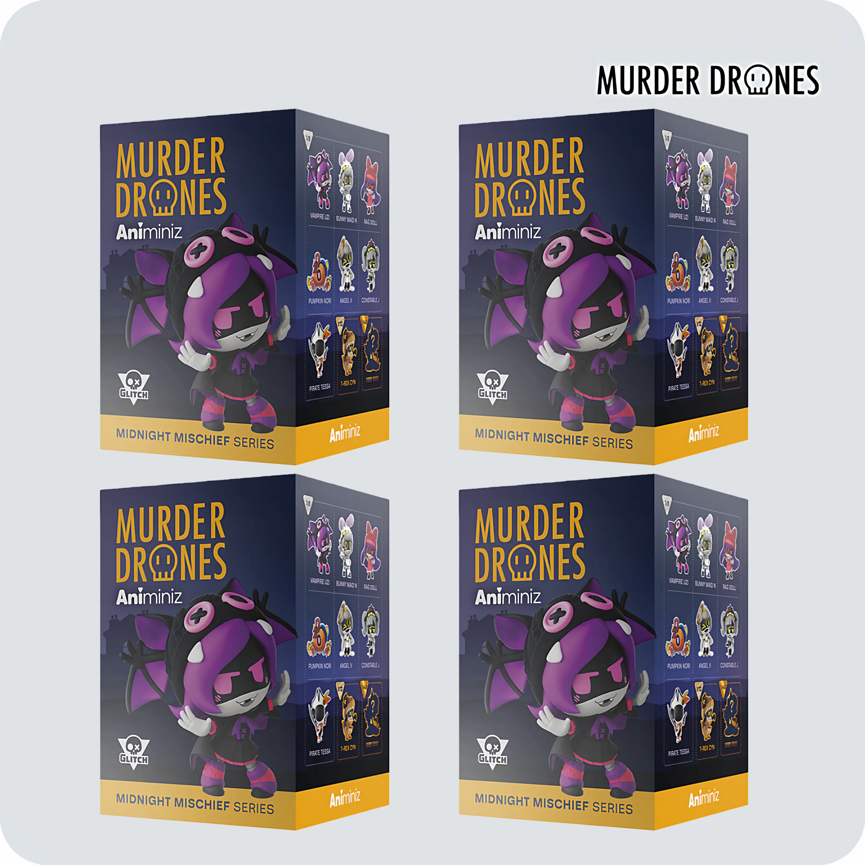 Original Murder Drones Midnight Mischief Series Anime Blind Box
