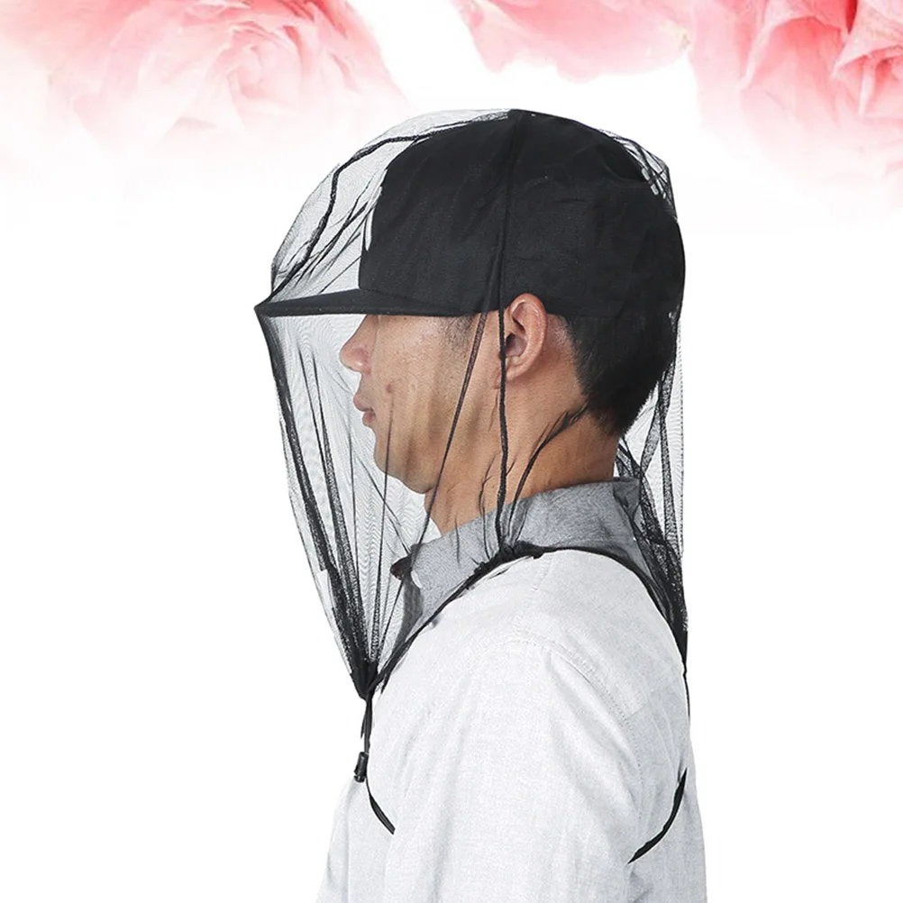 

Outdoor Dust-proof and Mosquito-proof Cap Mesh Netting Anti-mosquito Men Women