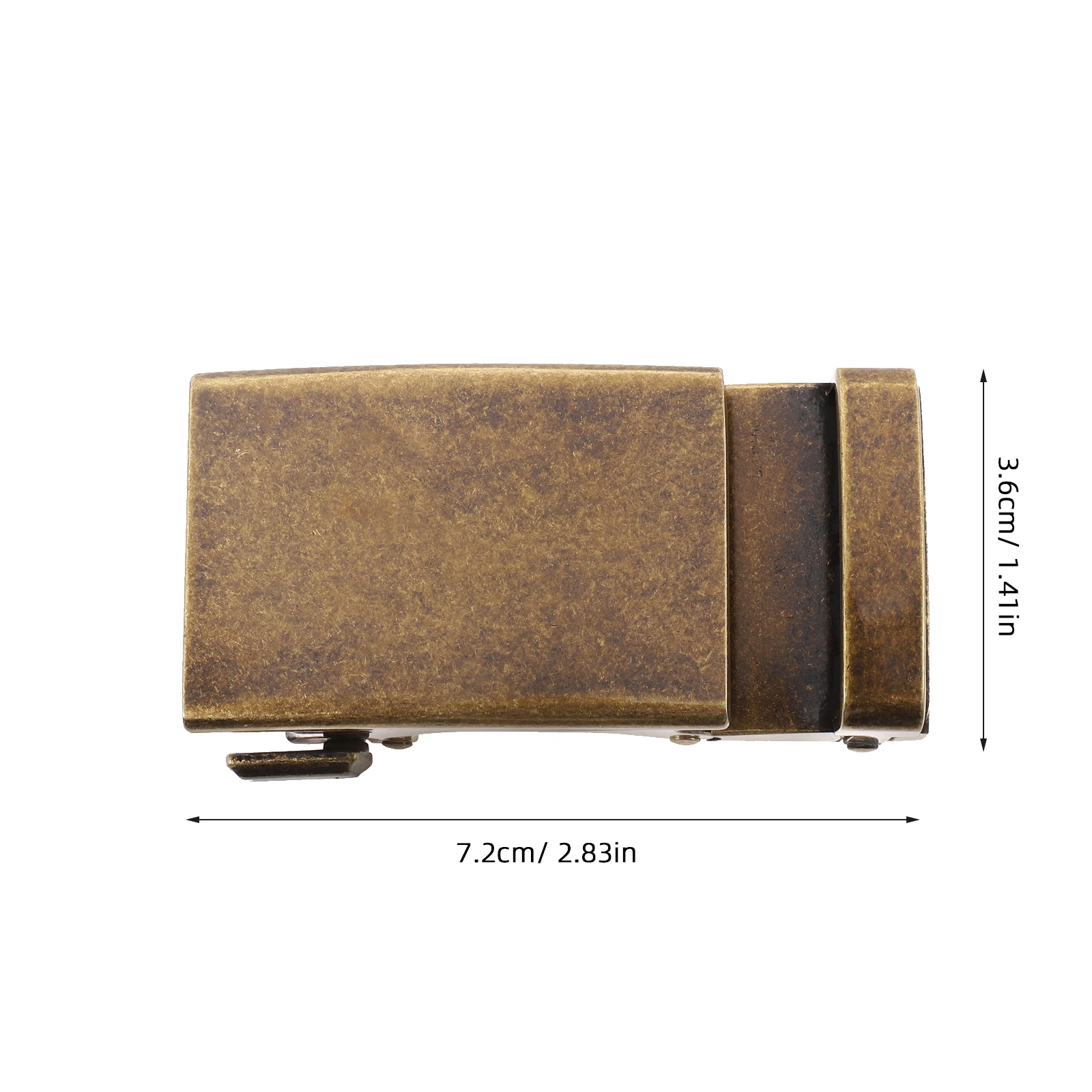 

Automatic Belt Buckle Ratchet Mens Formal Alloy Durable Easy Use White Black Coffee Brown Strap Perfect