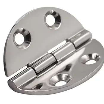 1艘船用不銹鋼64mm圓形門鉸鏈,重型鉸鏈,船用鑄造鉸鏈,扁平鉸鏈,適用於船用櫥櫃門五金件 8 最佳銷售 重型鉸鏈 - №7