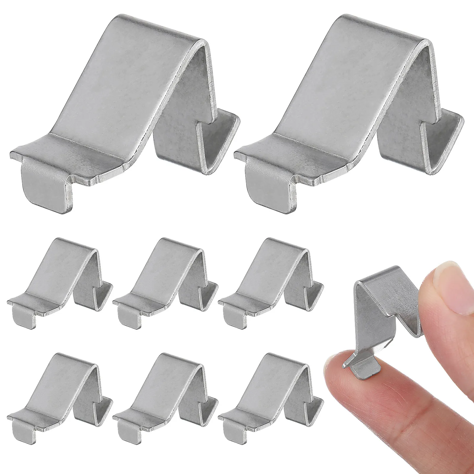 10Pcs Metal Cabinet Shelf Clips