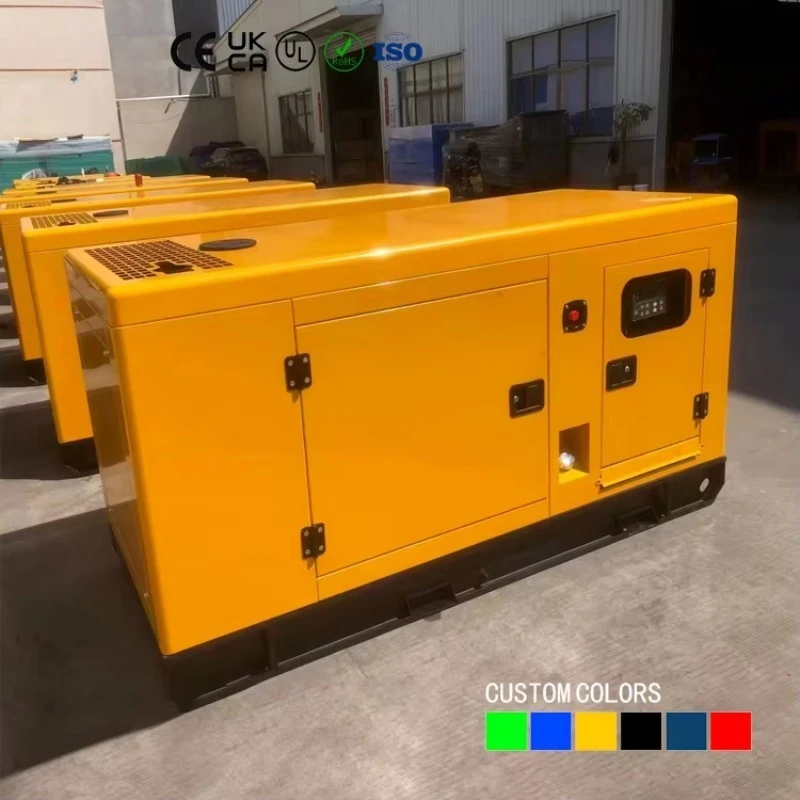 20kw 30kw 50kw 100kw Silent Diesel Generator Set 3 Phase Portable Water Cooled Silent Genset For Industrial Use
