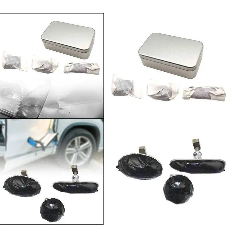 Effective Auto Body Dent Repairing Kit Car Dent Repair Tools Vehicle Dents Repair Cold Glue Leveling Kit Automotive Tools