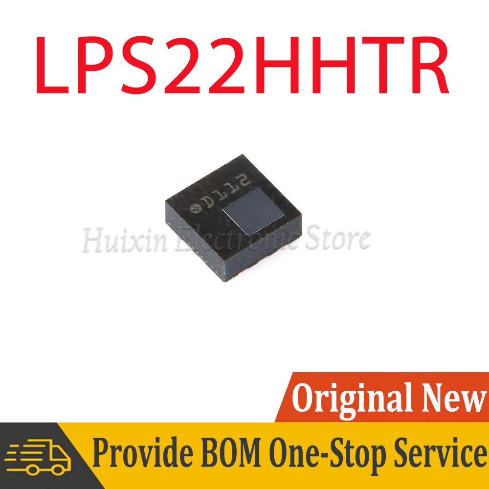 1-5pcs LPS22HHTR LPS22HH HLGA-10L MEMS NM Nanopressure Sensor Digital Barometer IC Chip New Original