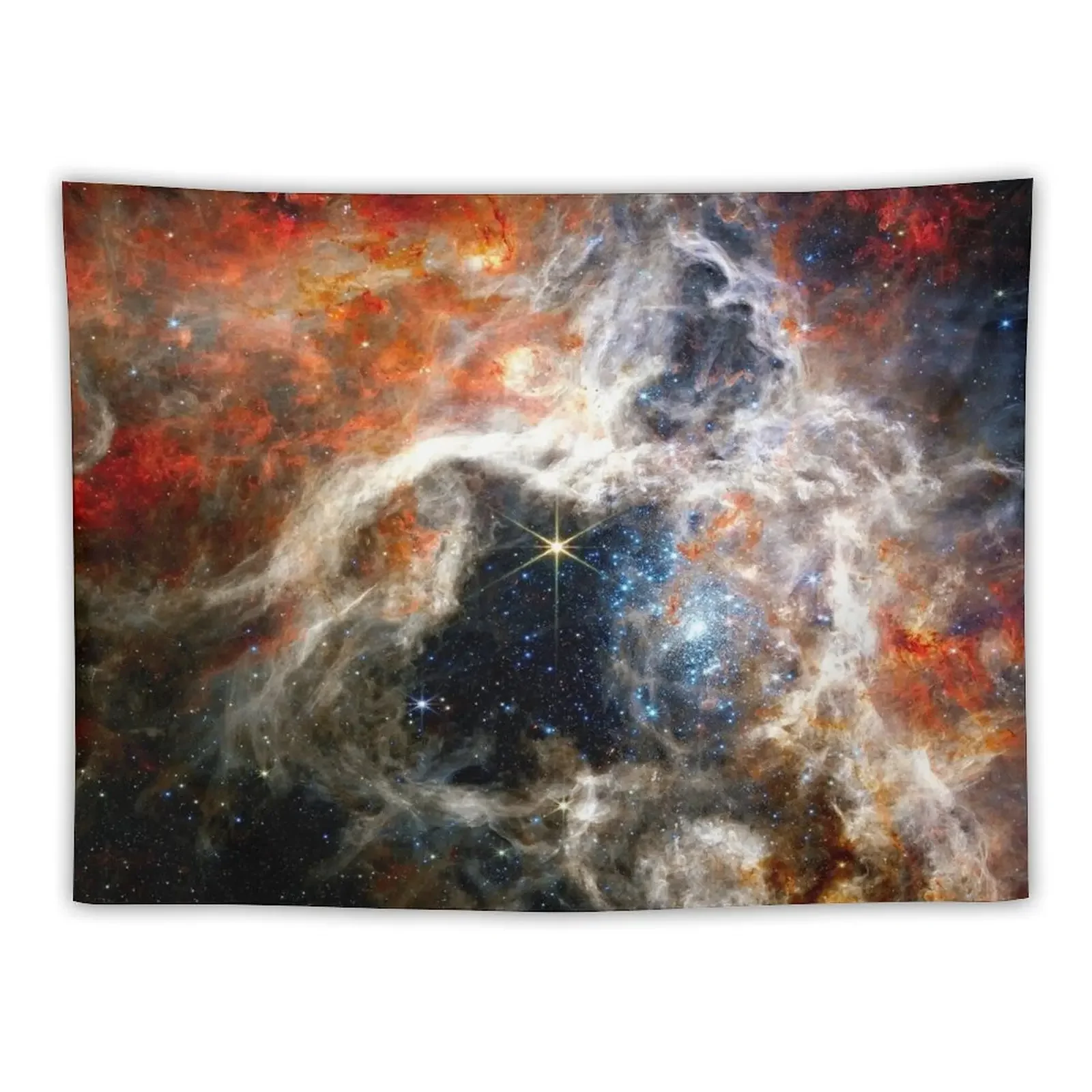 NEW Tarantula Nebula JWST James Webb Image - High Quality Tapestry Wall Decorations Decor For Bedroom Decoration Home Tapestry