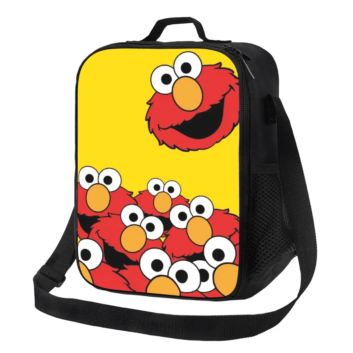 

Изолированная сумка для обеда Custom Cookie Monster ELMO для женщин, термосумка для обеда, для офиса, пикника, путешествий