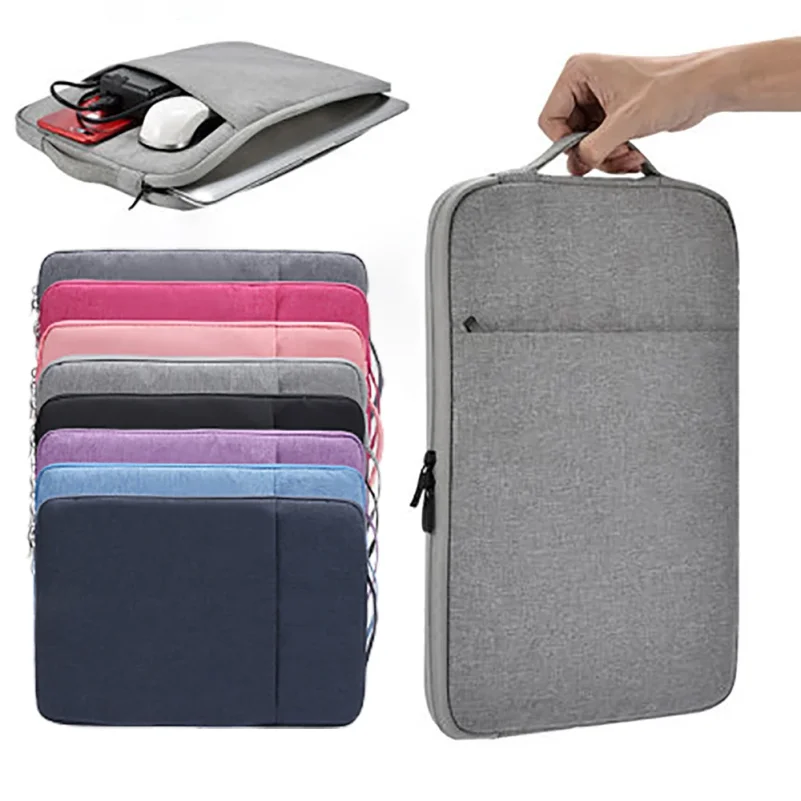 

Laptop Bag for Macbook Air m2 Case 13 13.3 14 15 16 Inner Bladder For Macbook Pro Air M1 Lenovo Dell HP Huawei Xiaomi Denim Bag
