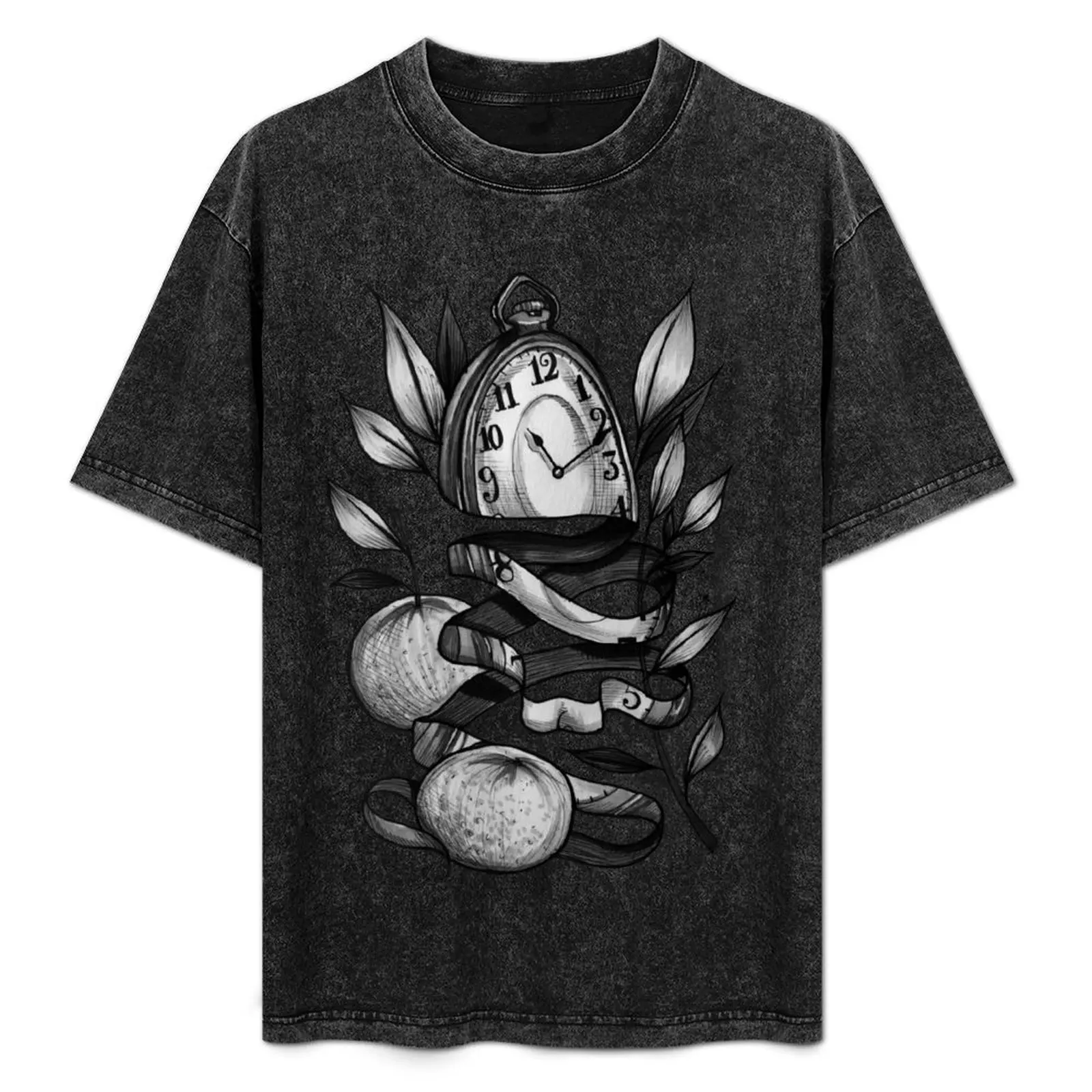 

Clocks and Clementines T-Shirt oversized t shirt cute tops quick drying mens t shirts casual stylish