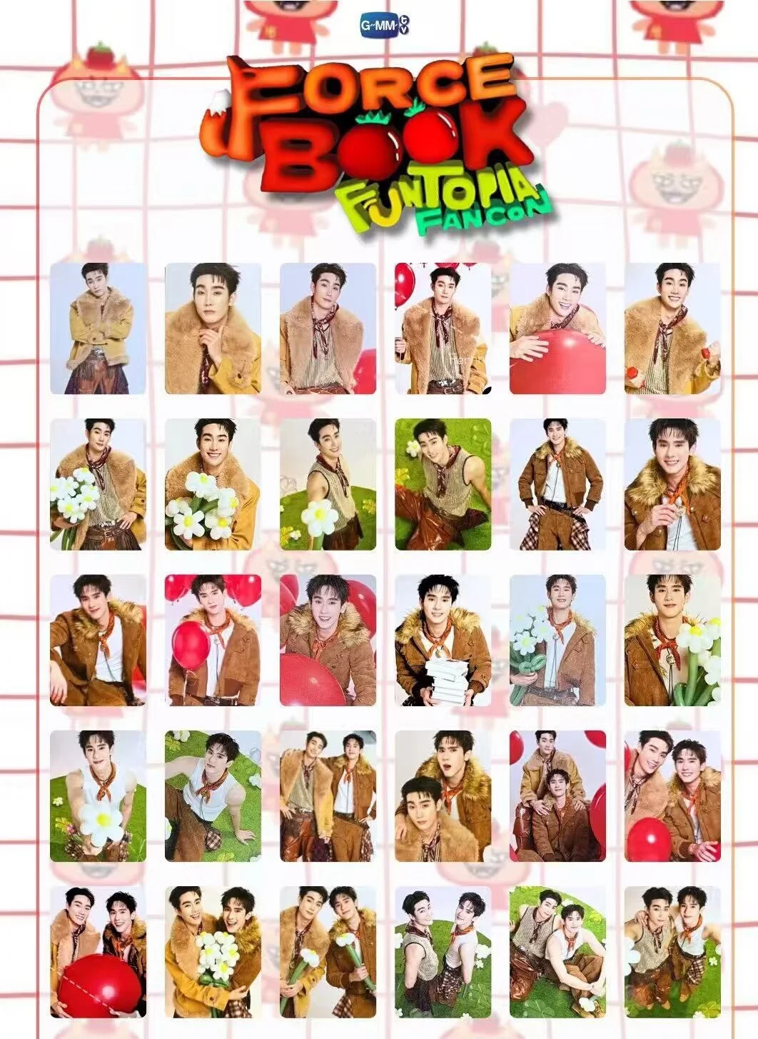 2026 New Pre-sale Gmmtv Thai Star TayNew POLCASAN Fan Meeting Collectible Random Card