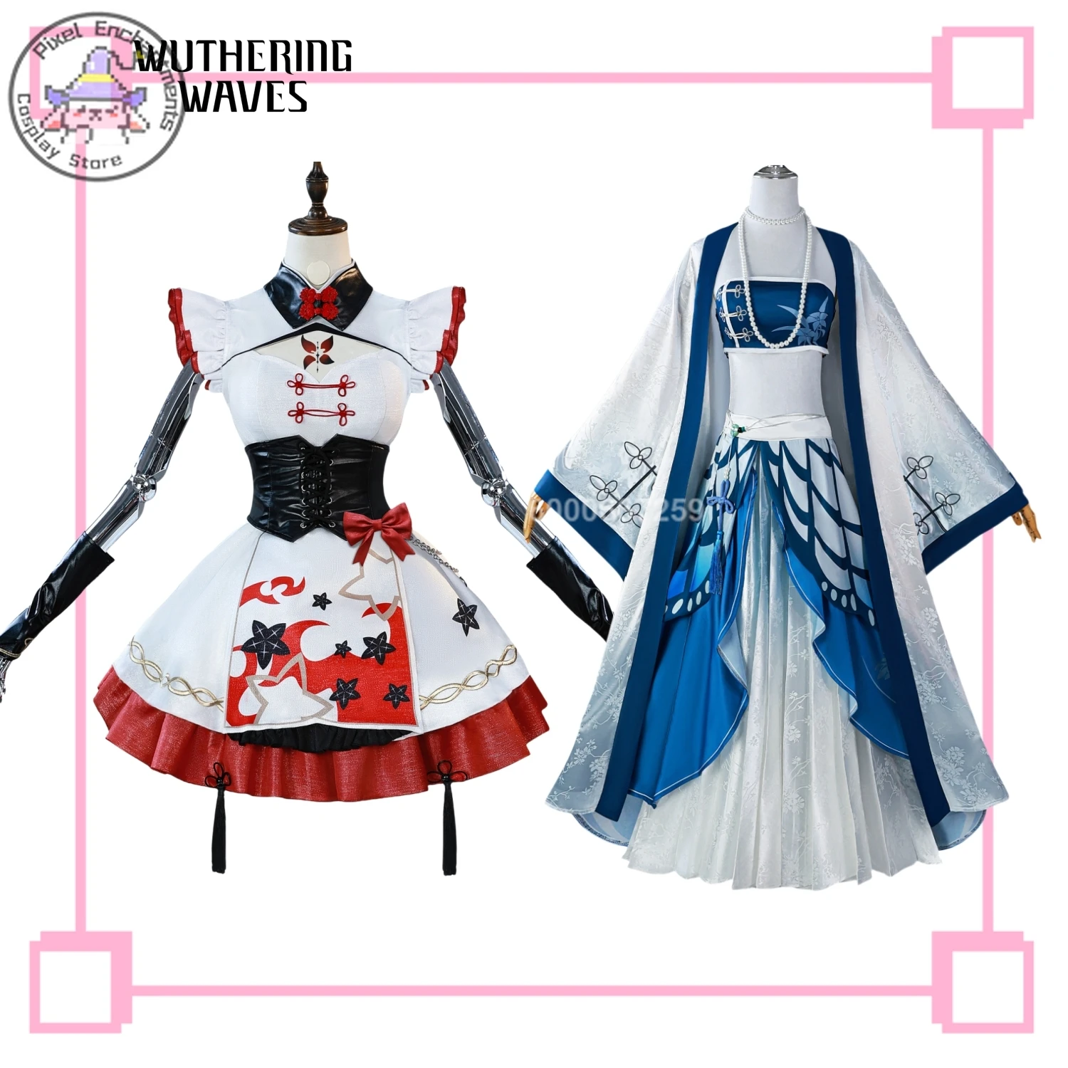 

Chun Shorekeeper Hot Sale Cosplay Costume Wuthering Waves Carnival Uniform Wig Anime Halloween Game Character Outfits Comic Con