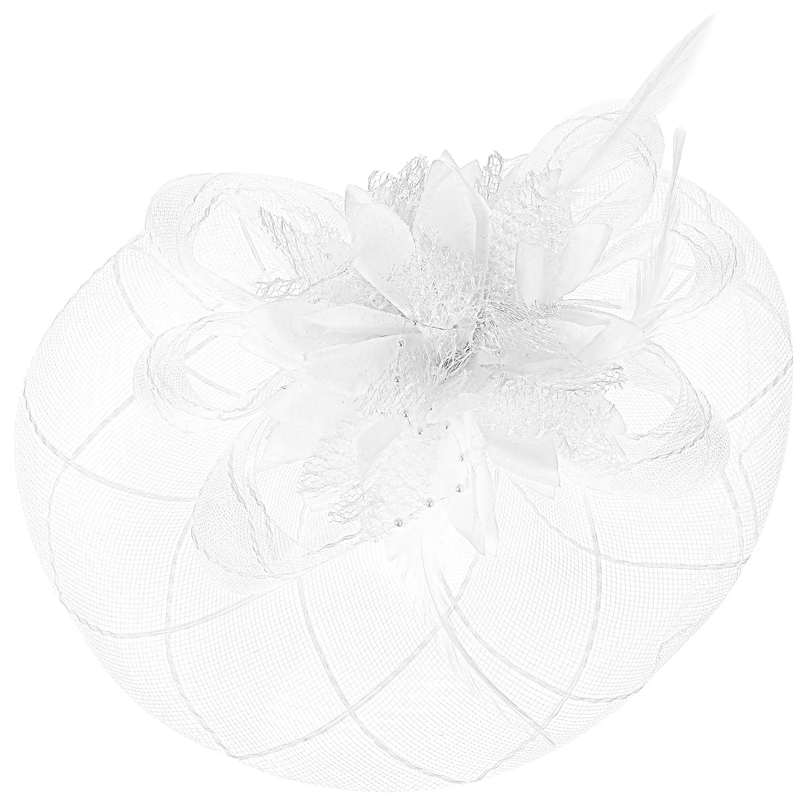 

Fascinator For Women Wedding Accessories Tea Clip Mesh Design Party Hair Ornament Bride Mini Clip Small Hat Tea Party Hats Hair