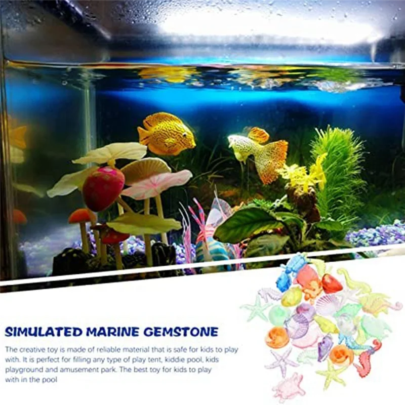 YSUN-26Pcs Playset ดําน้ําโจรสลัดที่มีสีสัน Ocean Marine สัตว์หีบสมบัติโจรสลัดกล่อง Props สําหรับสระว่ายน้ํา