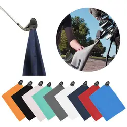 Magnetic Golf Towel Microfiber Golf Towel Cleaning Cloth Block Waffle Pattern Fast Drying Golf Accessories for Golfs Bags Carts