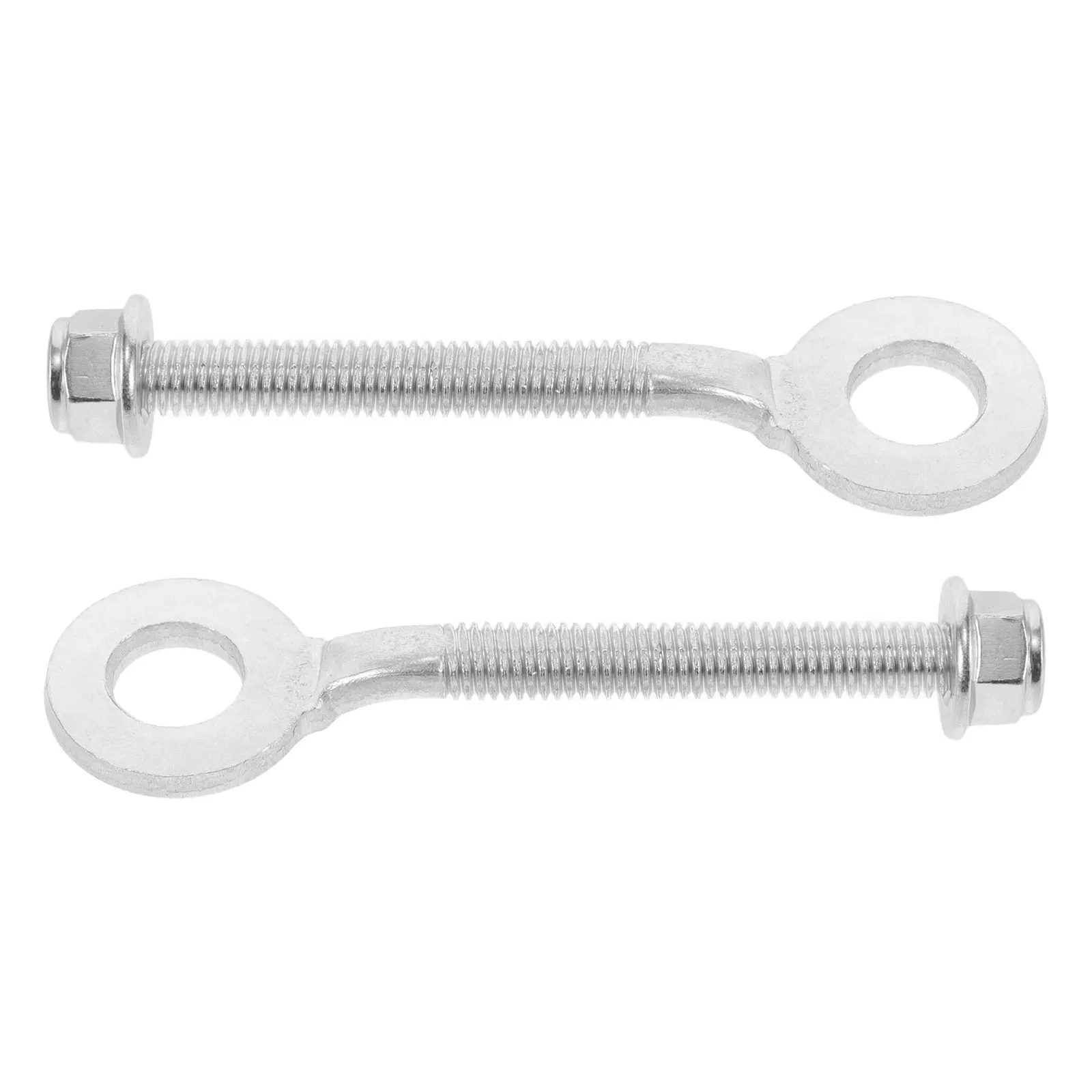 

2pcs ATV Chain Tensioner Silver Adjuster for Dirt Bike 50-250CC 15MM Durable Motorcycle Accessories -Compatible Easy