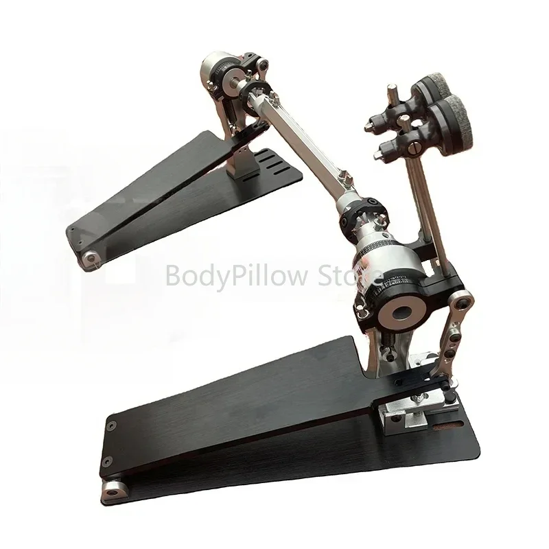 

Long Board Speedy Direct Drive Shaft Cutting Jazz Aluminum Alloy Powerful Twin Pedal Kick Bass Drum Double