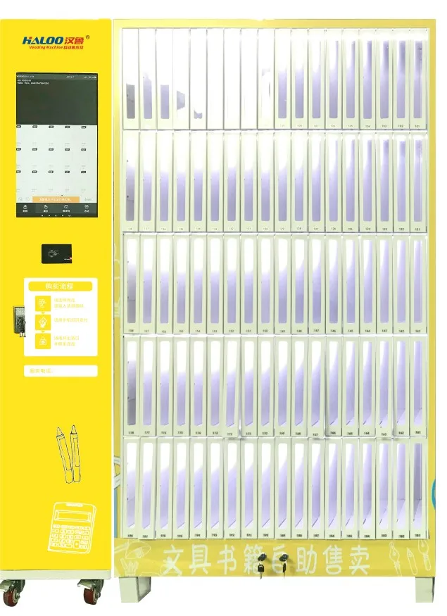 Stationary Book Vending Machine 90 Lockers Book Vending Machine