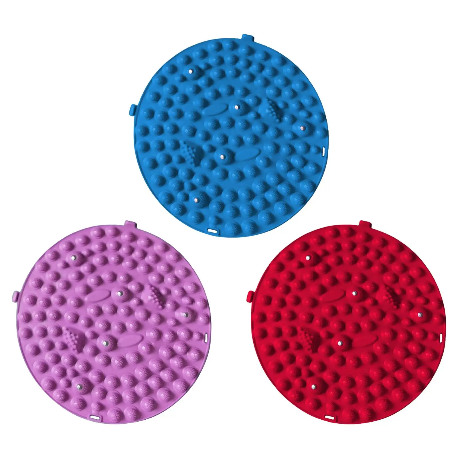 

Массажный коврик для ног, круглая массажная подушка для стоп, компактный портативный акупунктурный коврик-платформа для ходьбы, массажный камень для дома, для женщин и мужчин