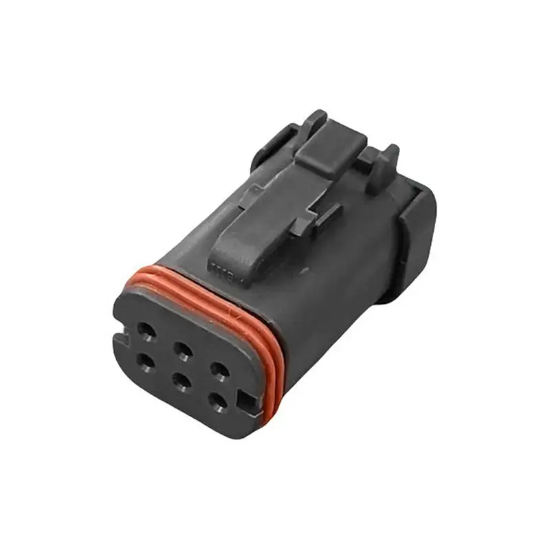 6 Hole Car Waterproof Assembly Wiring Harness Socket for Modification Electrical Connector with Superior Waterproof Protection