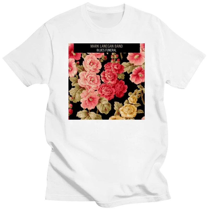 Mark Lanegan V2 album cover Blues Funeral T-SHIRT (BLACK) S-5XL