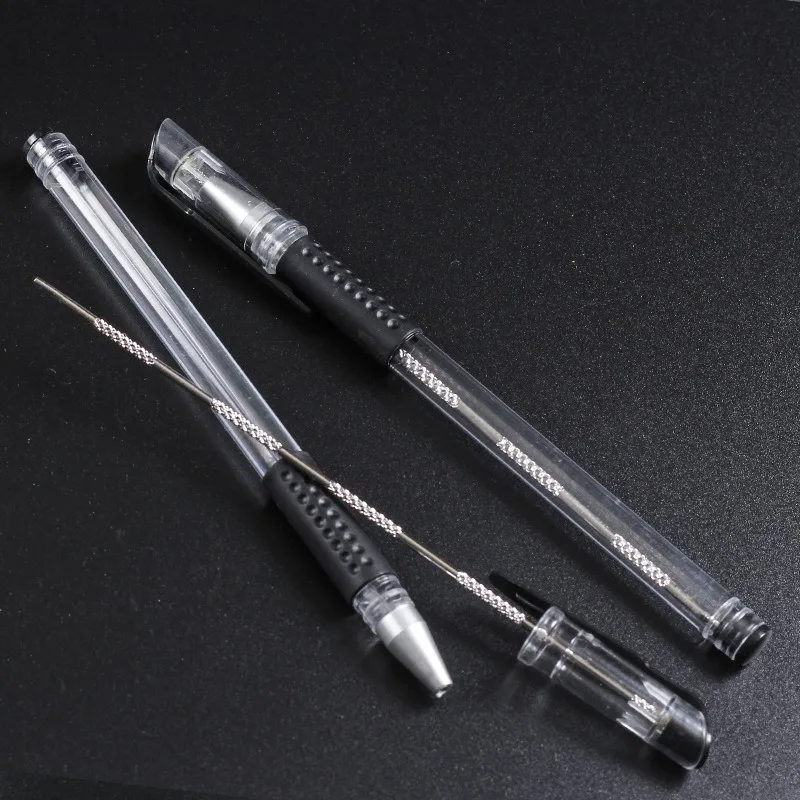 Creative pen-shaped stainless steel cigar needle portable cigar punch drill tool accessories cigar dredge